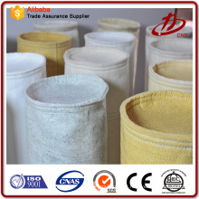 Fábrica de fornecimento de tecido saco de filtro para coletor de poeira